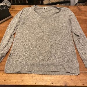 Soft v neck sweater light weight
